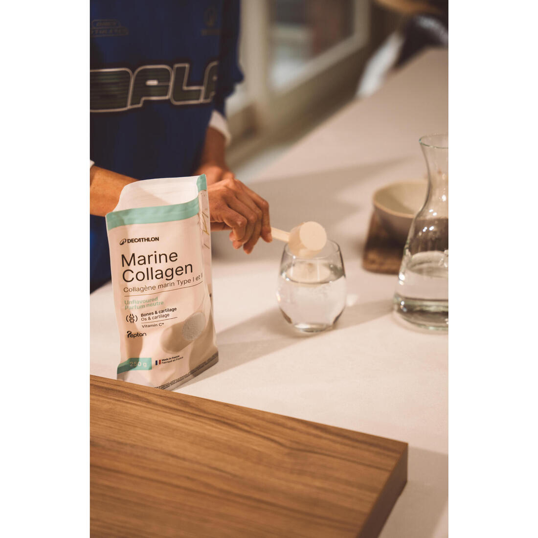 Collagène marin en poudre type 1 Peptan® et type 2 Cartidyss® 250g
