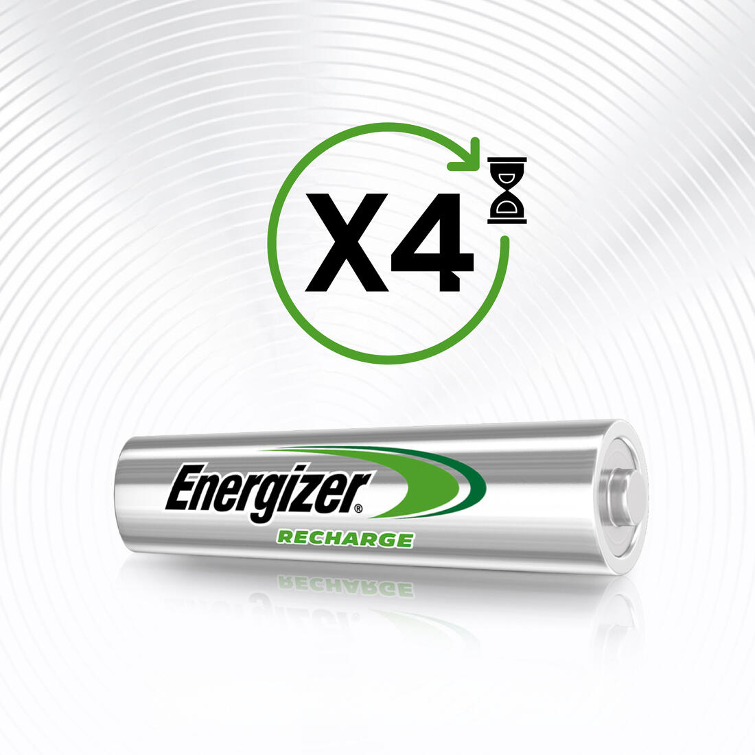 Piles rechargeables Energizer 4 AA/HR6 2000mAh