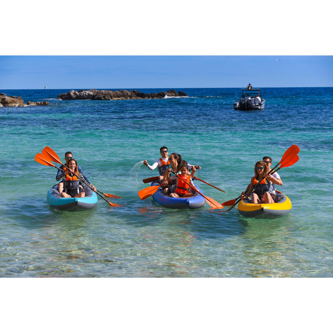 Gilet aide à la flottabilité 50N+ kayak stand up paddle dériveur