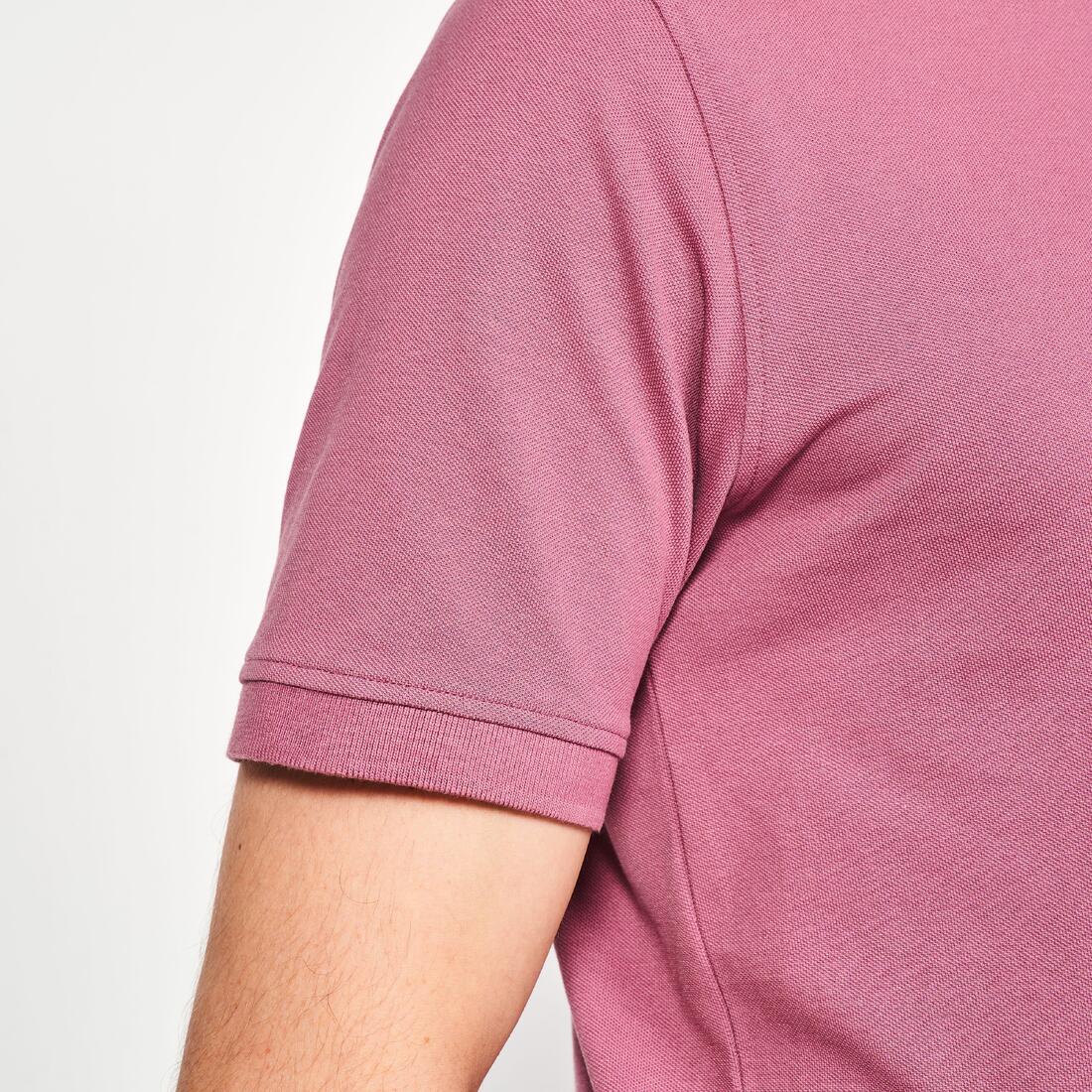 Polo de golf en coton polyester manches courtes homme, MW500