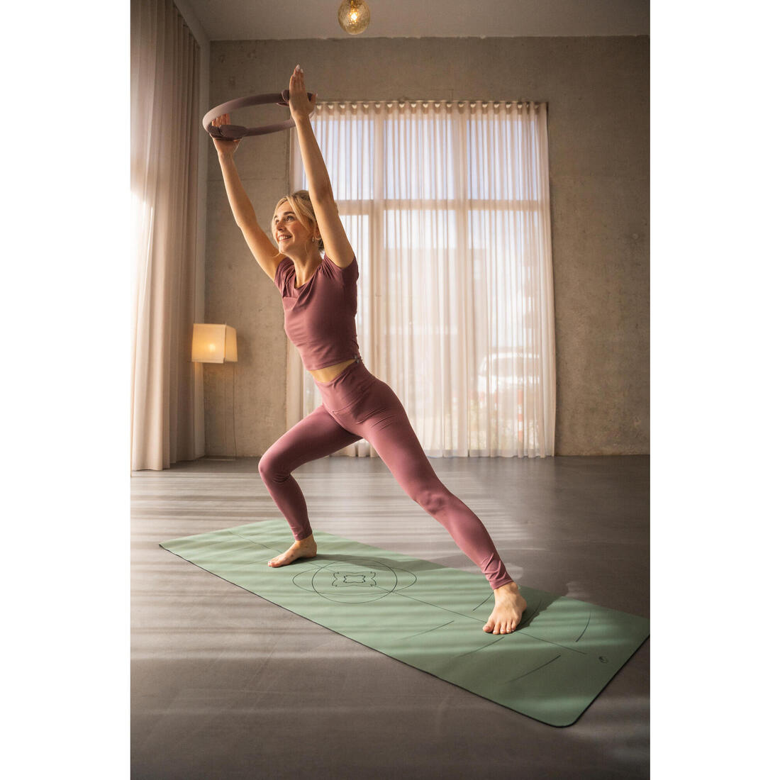 Legging de yoga et pilates doux femme
