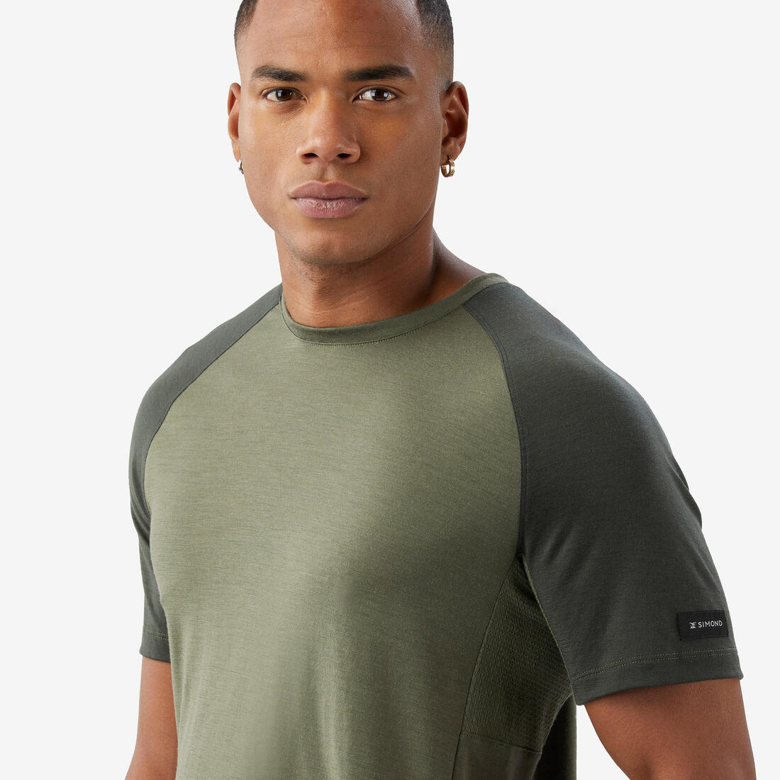 T-shirt manches courtes en laine mérinos homme, Merino Resist