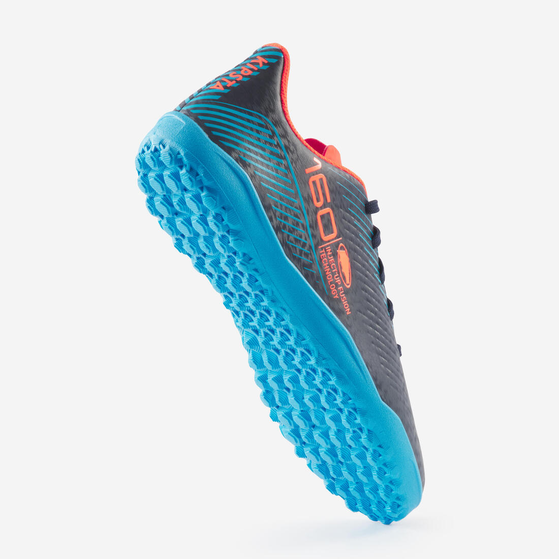 CHAUSSURES DE FOOTBALL ENFANT A LACETS 160 JR TURF .TF