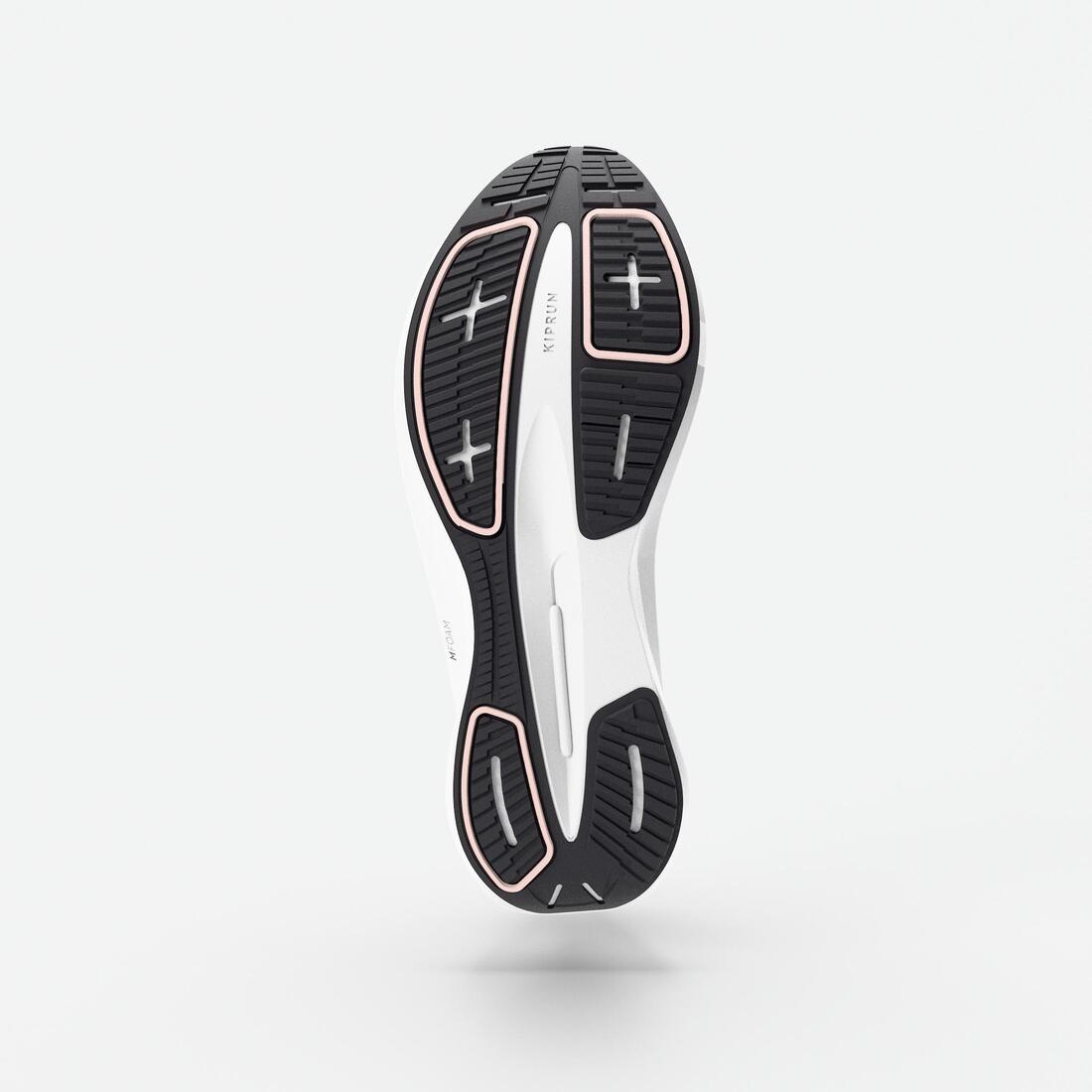 Chaussures de Running Femme, Kiprun Kipcore blanche