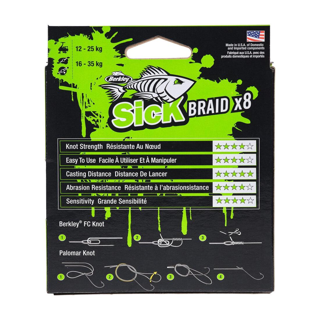 SICK BRAID Chartreuse