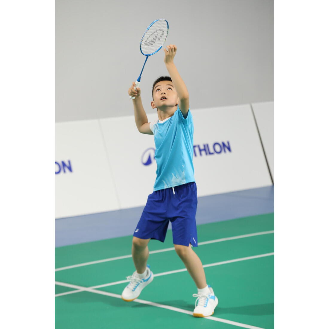 Chaussures de Badminton Enfant BS Sensation 500 - Aqua