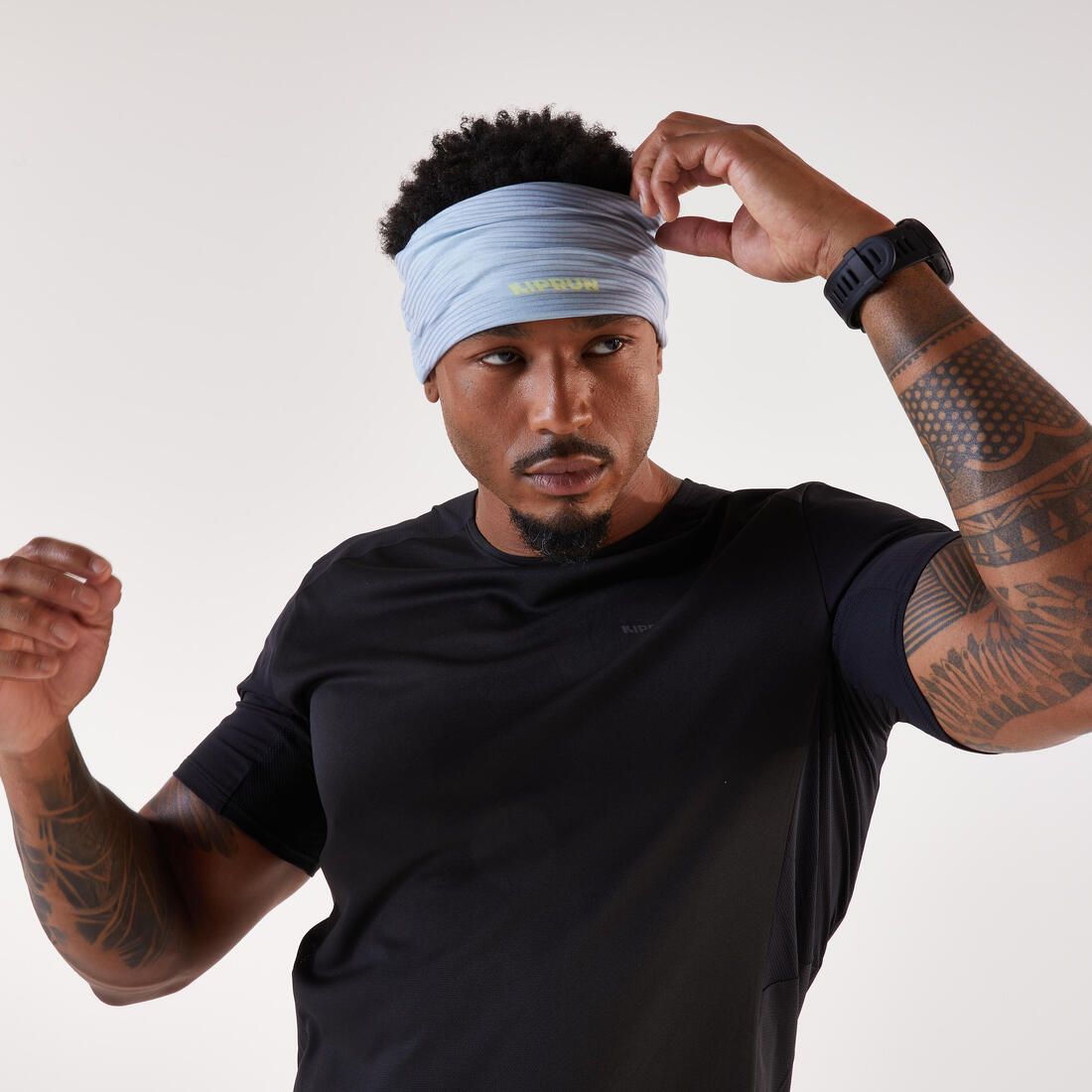 Tour de cou running / bandeau multifonctions homme femme -kiprun