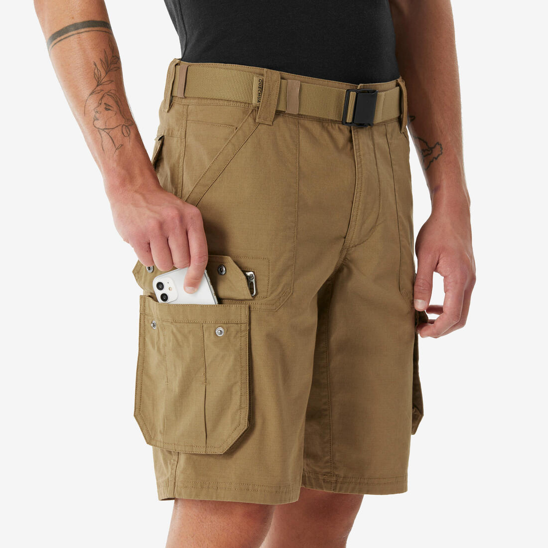 Short de randonnée homme, NH500 Cargo