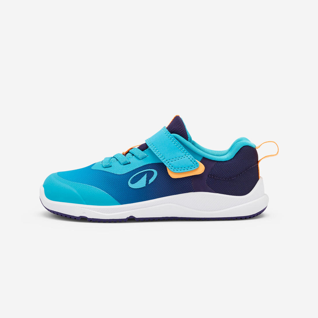 Chaussures Barefoot à scratch respirantes enfant, Stepper Sporty violet et
