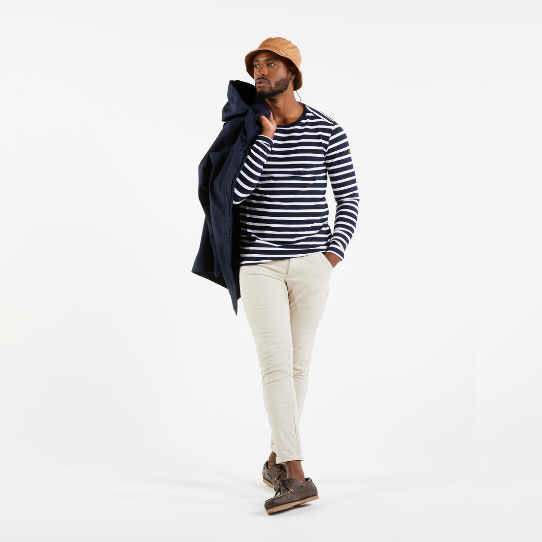 Marinière homme manches longues Sailing 100