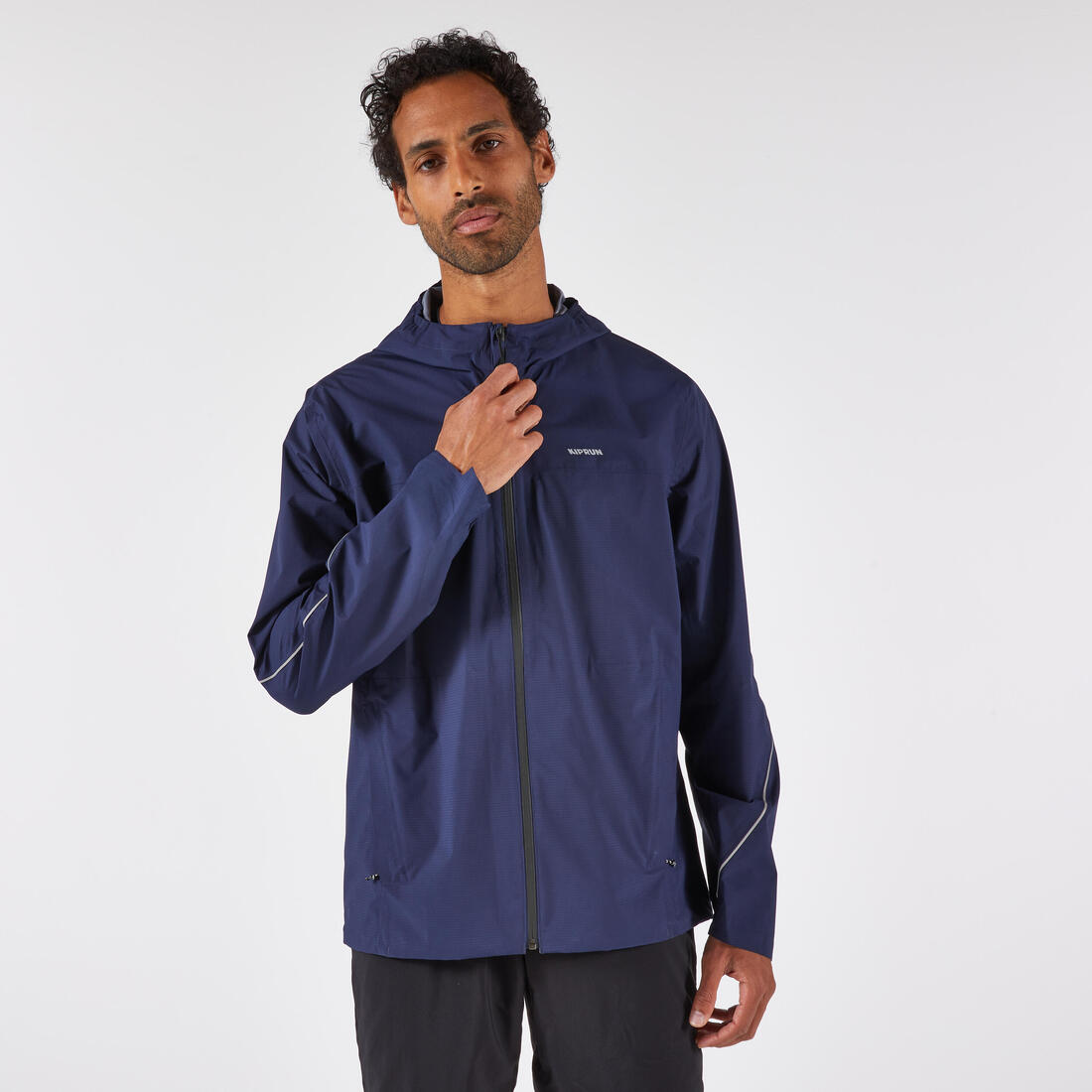 Veste imperméable running trail Homme, KIPRUN Run 500