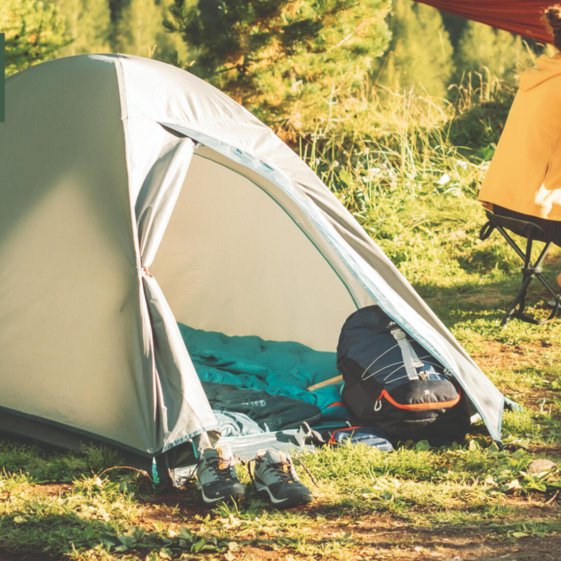 Tente de camping 2 places, MH100