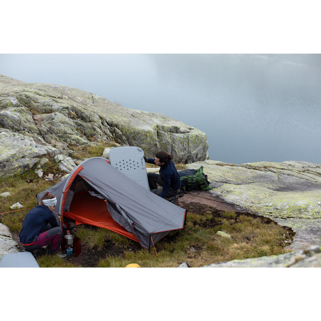 Matelas autogonflant de trekking - MT100 XL - 193 x 60 cm - 1 personne