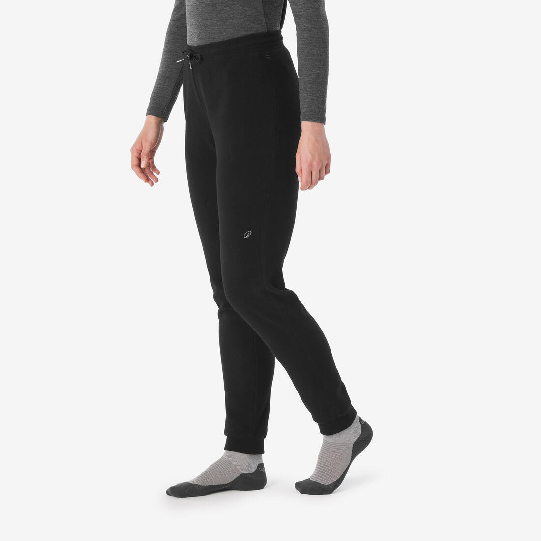 Collant polaire de randonnée femme, MH100 NOIR – 8646503