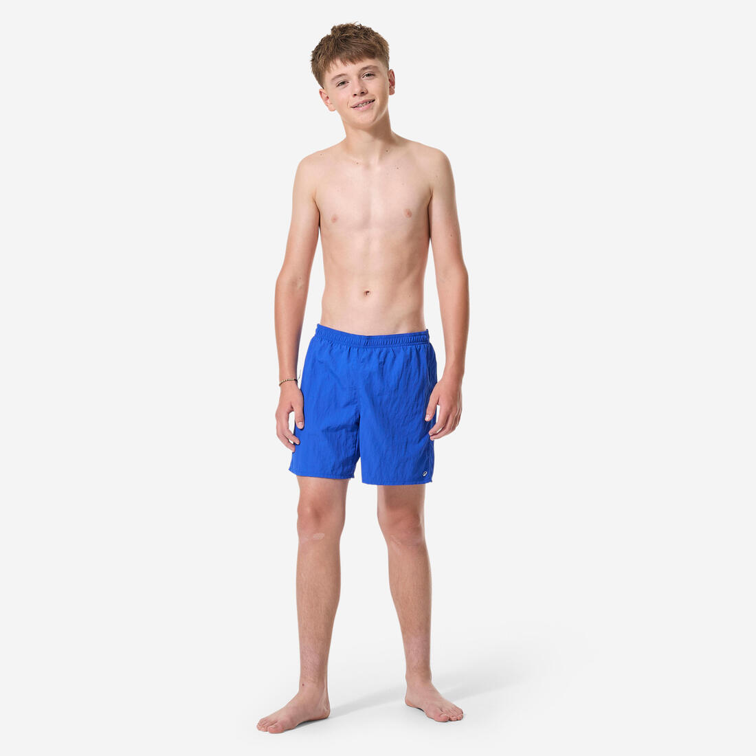 Short de bain Garçon enfant, Swimshort ochre