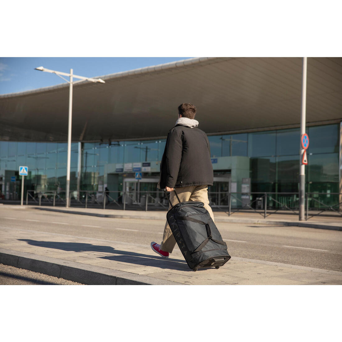 Valise 70l - essential verte