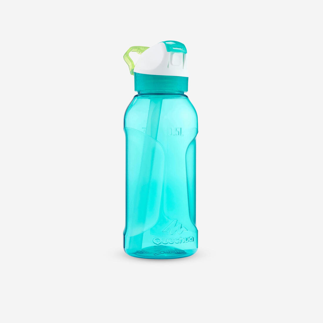 Gourde 500 enfant 0,5L Ecozen®, bouchon instantané, pipette et paille, randonnée – Default