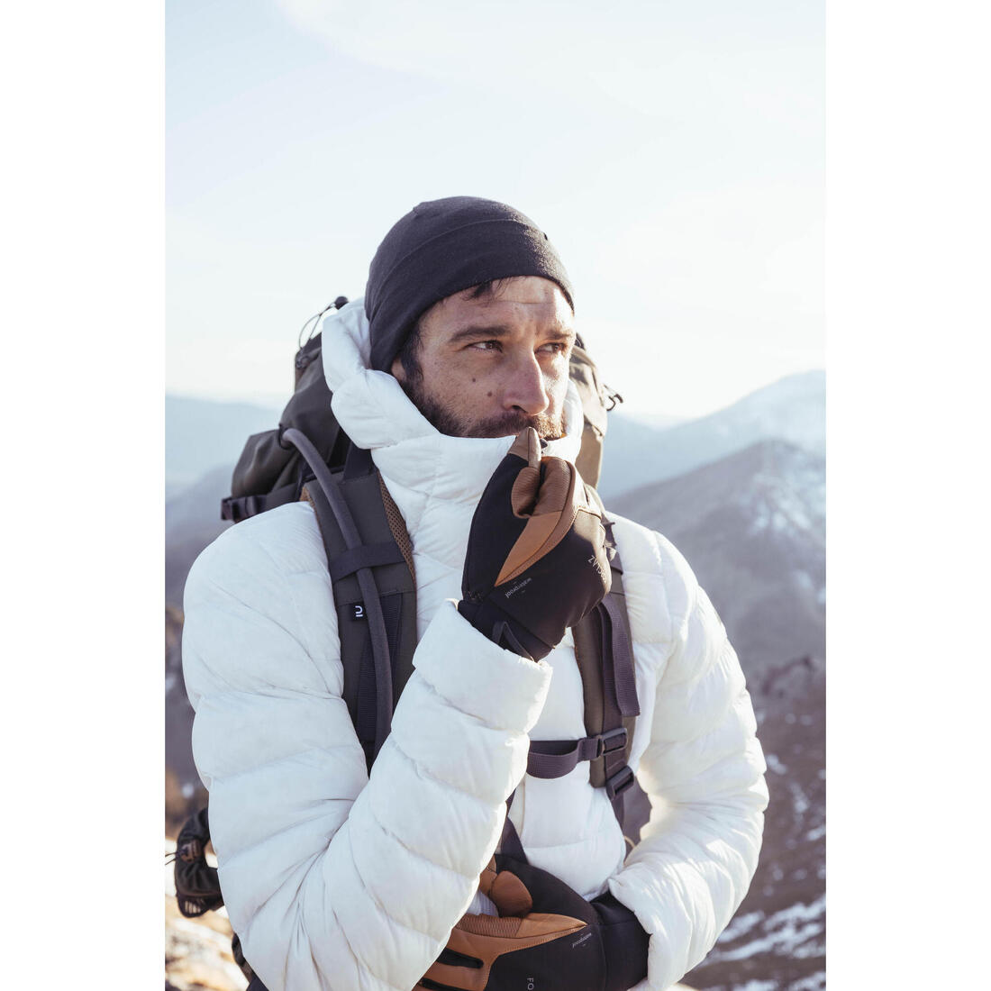 Bonnet en laine merinos de trekking - mt500