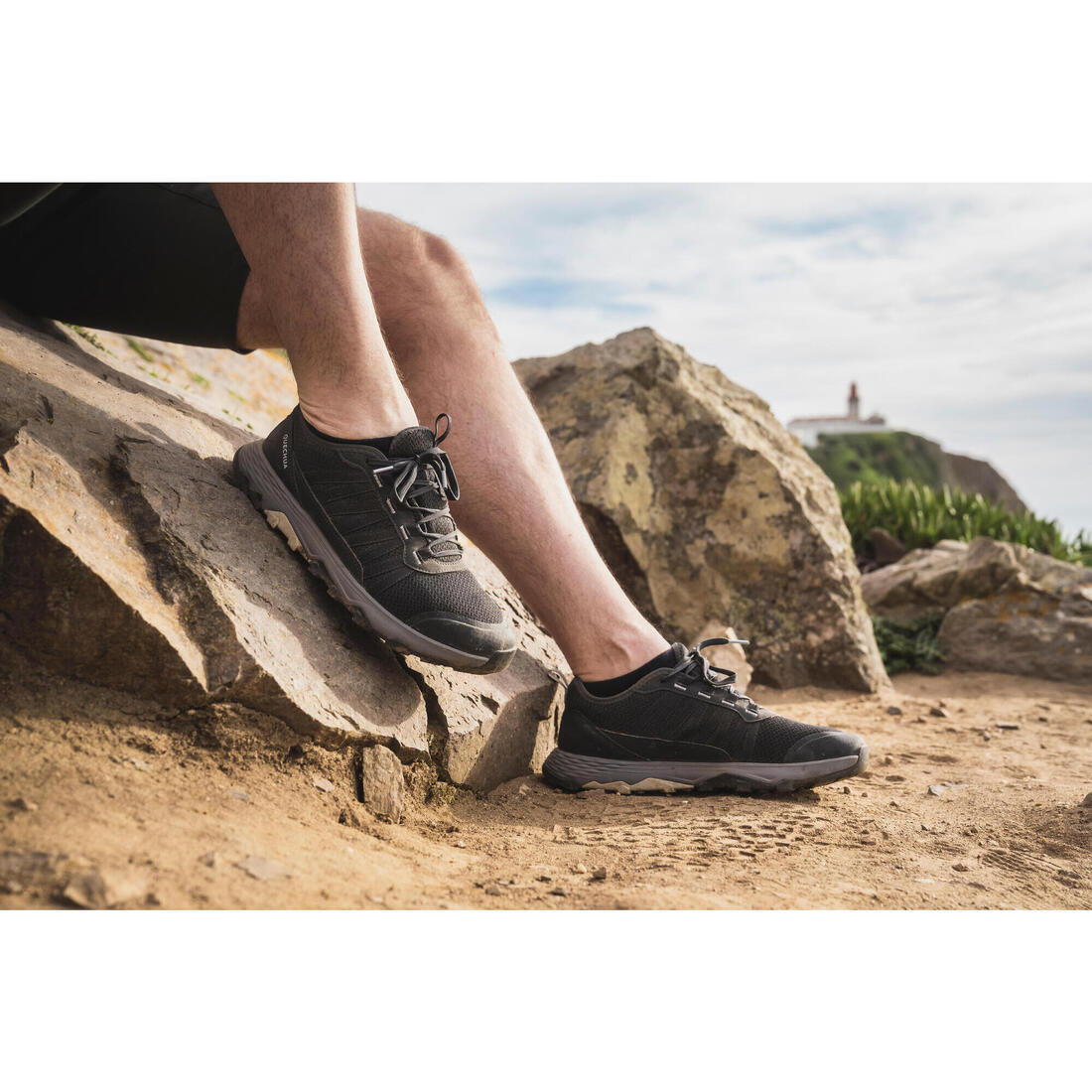 Chaussure respirante de randonnée - nh500 fresh - homme