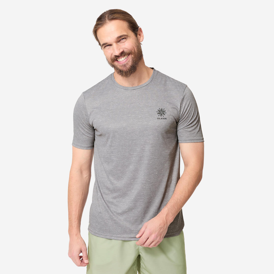 Tee shirt anti uv manches courtes homme - print