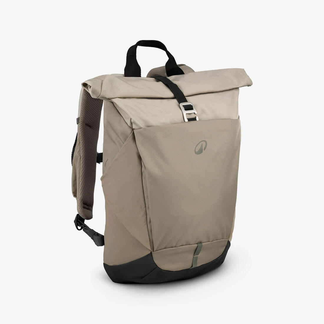Sac à dos de randonnée 16L+4, NH500 Escape Rolltop – beige lunaire