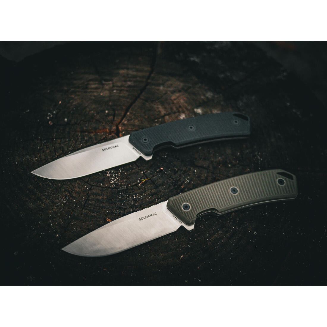 COUTEAU DE CHASSE LAME FIXE 9CM SIKA 90 FR GRIP