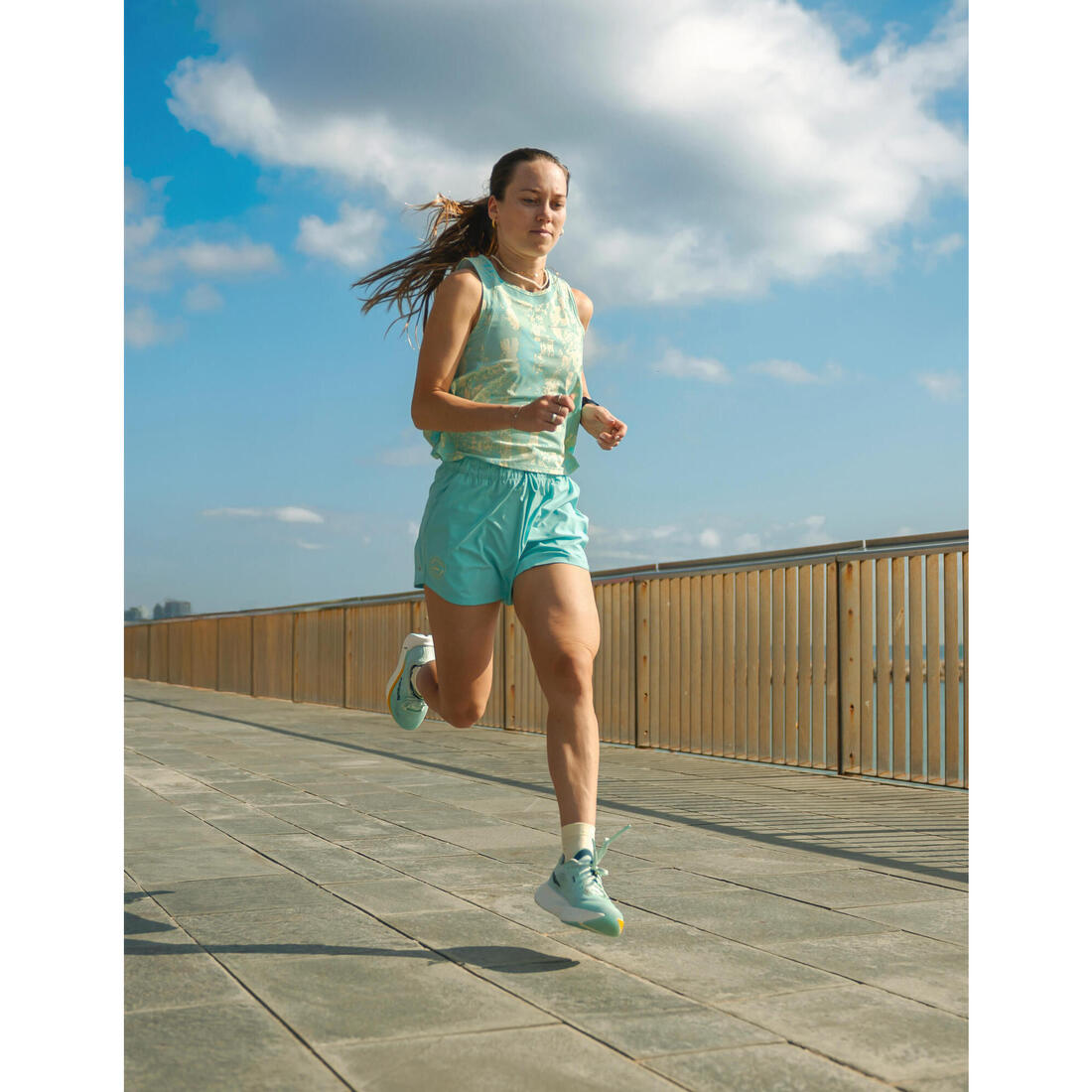 Chaussures running route femme, Kiprun Kipride