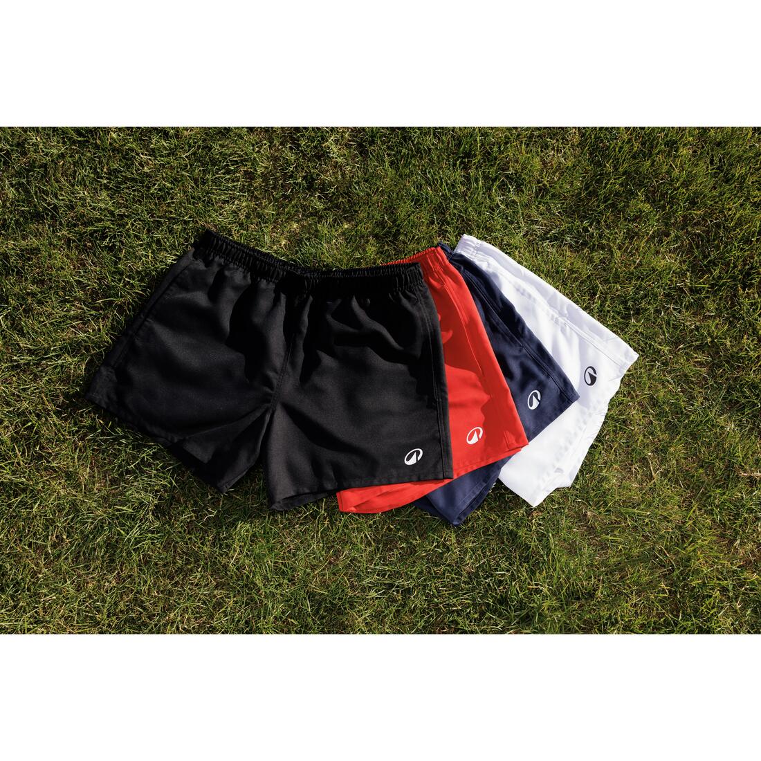 Short rugby adulte avec poches r100