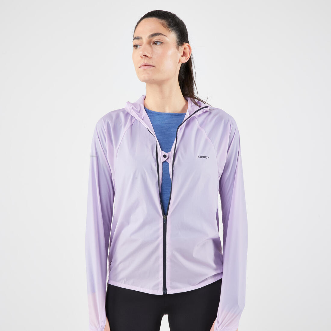 Veste coupe vent de running & trail running Femme - KIPRUN Run 900 Wind