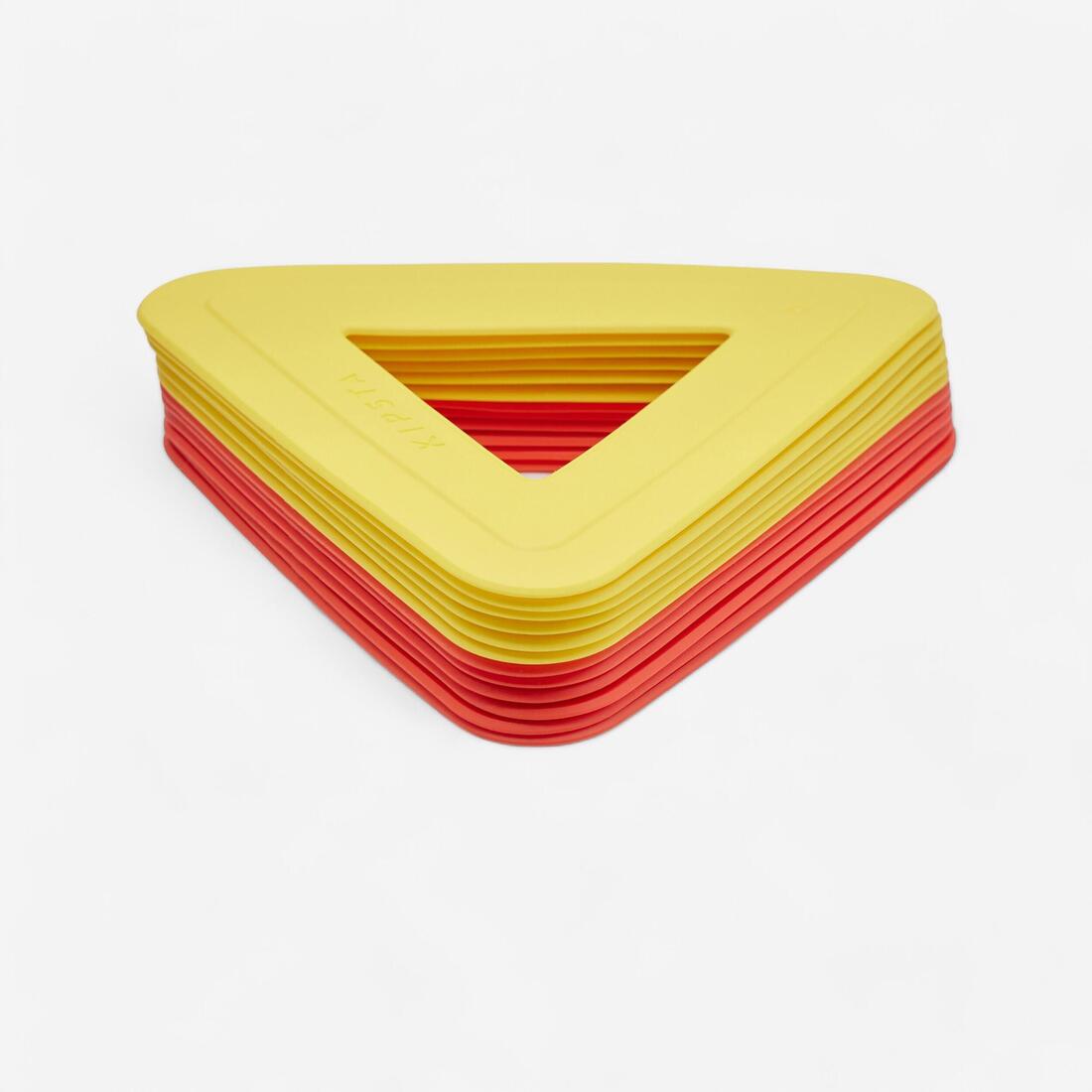 DISQUE PLAT X12 ORANGE/JAUNE