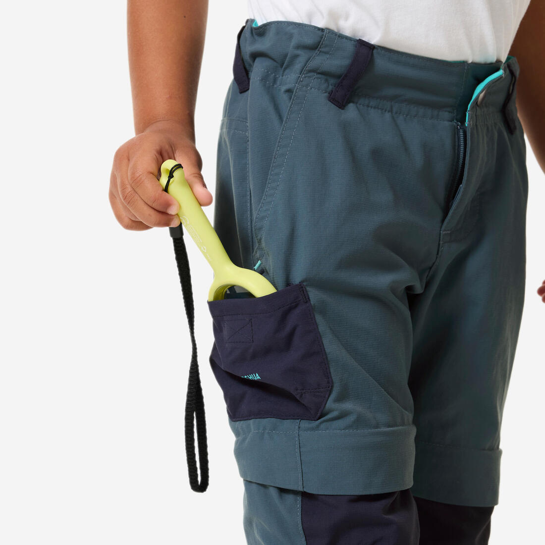 Pantalon de randonnée modulable enfant 2-6 ans, MH500