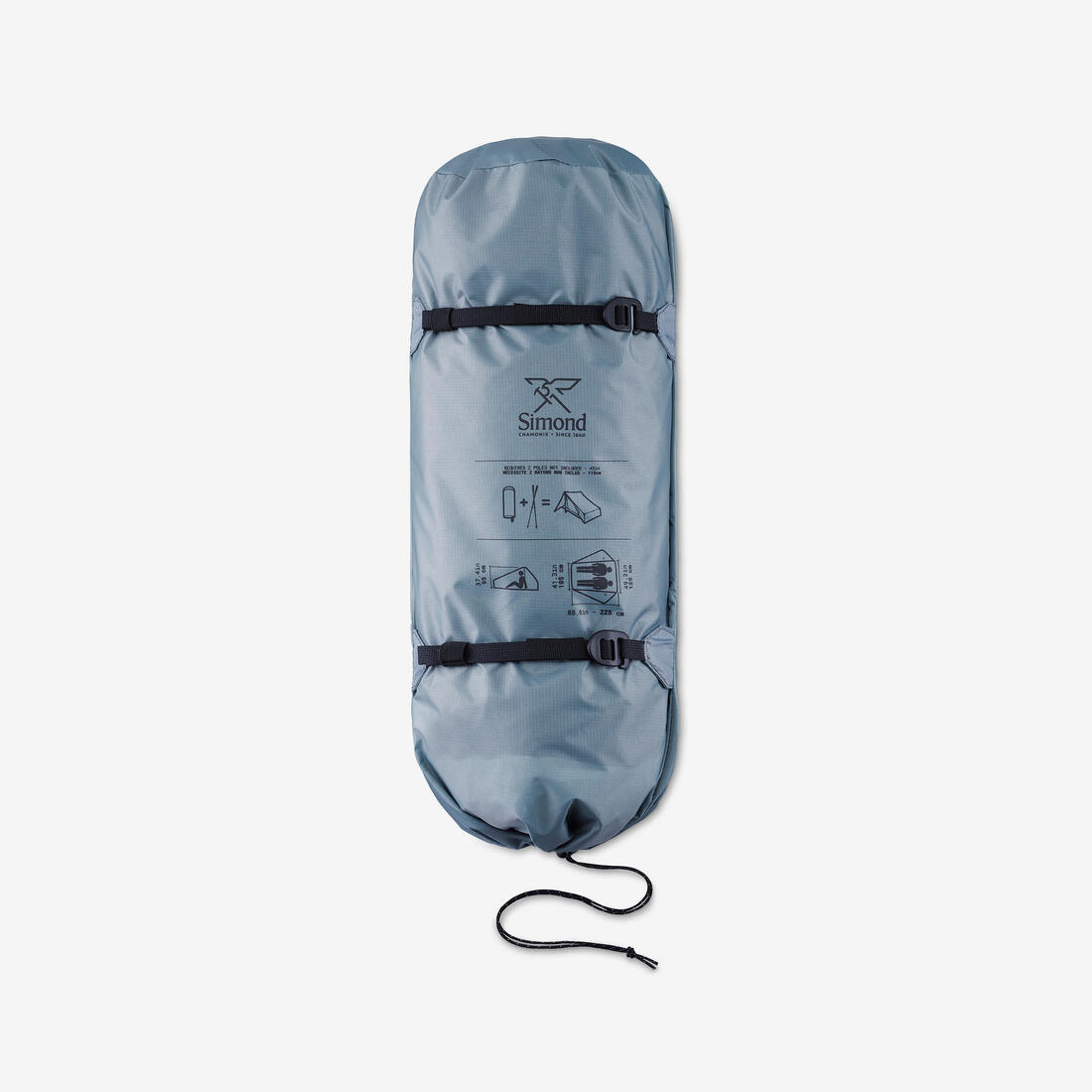Tente tarp de trekking - 2 places - mt900