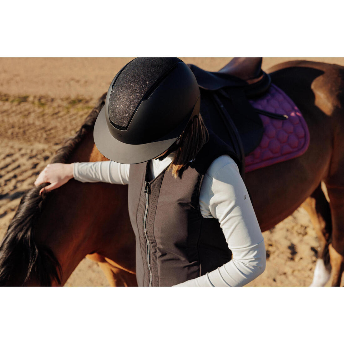 Casque équitation FH 900 ERT - Noir