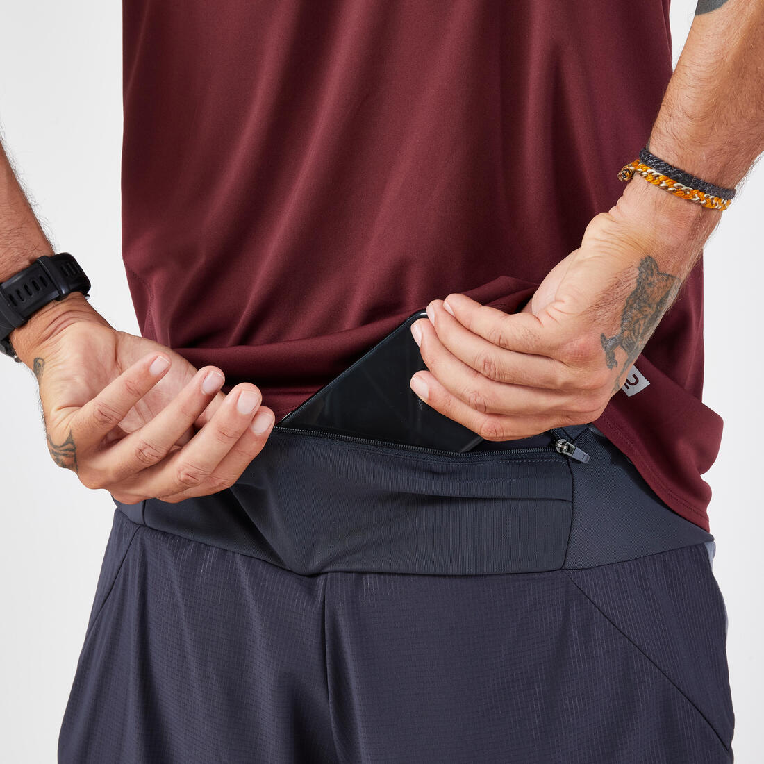 Short 2en1 de running trail longue distance homme - kiprun run ultra 900