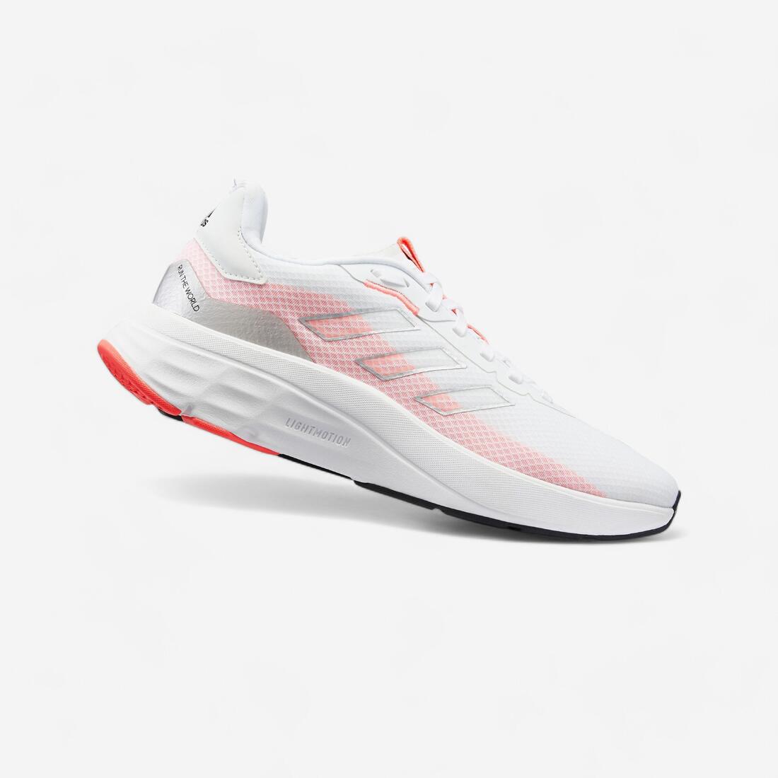 CHAUSSURES DE RUNNING FEMME ADIDAS SPEEDMOTION - blanche et orange