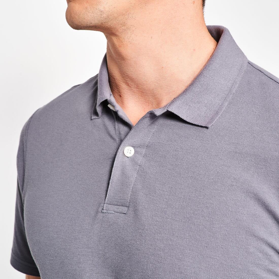 Polo de golf coton manches courtes homme, MW100