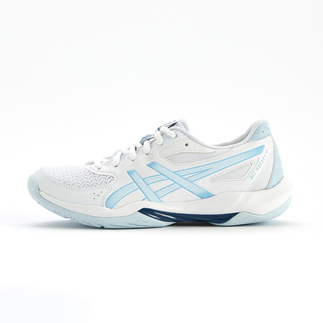 Chaussures pour Sport d'intérieur Femme, Gel Rocket 12 bleu blanc