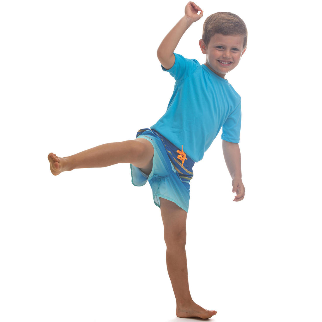 short de bain 100 Kid Rayé