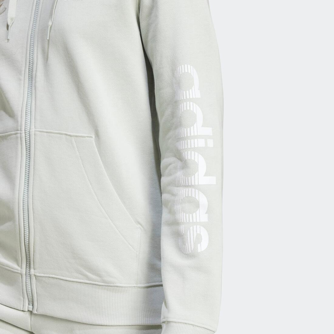 Sweat zippé imprimé Adidas femme