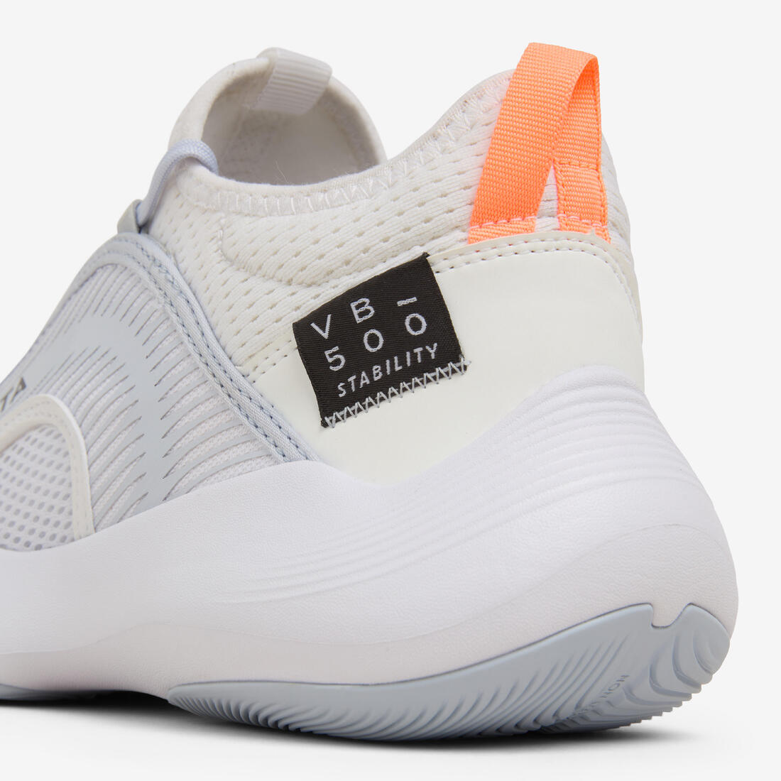 Chaussures de volley-ball Stability 500, blanches
