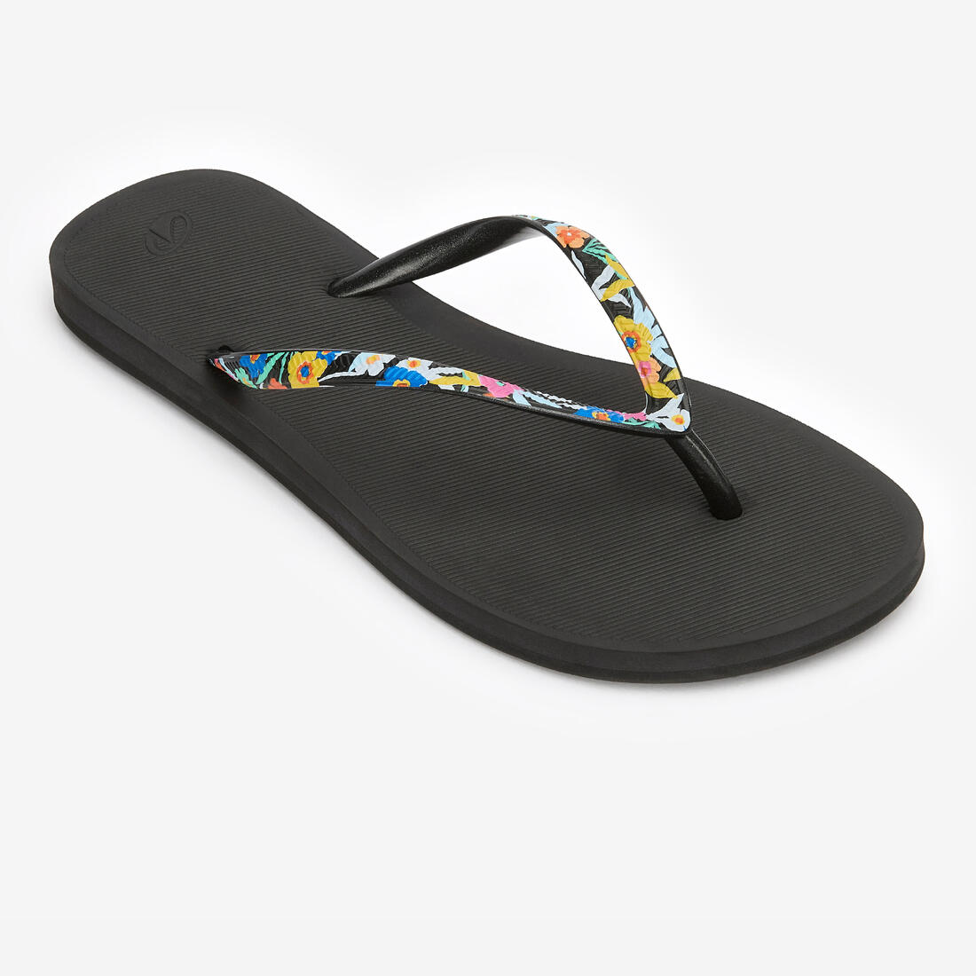 Tongs Femme - 500 Big Azae noir & multi-couleurs