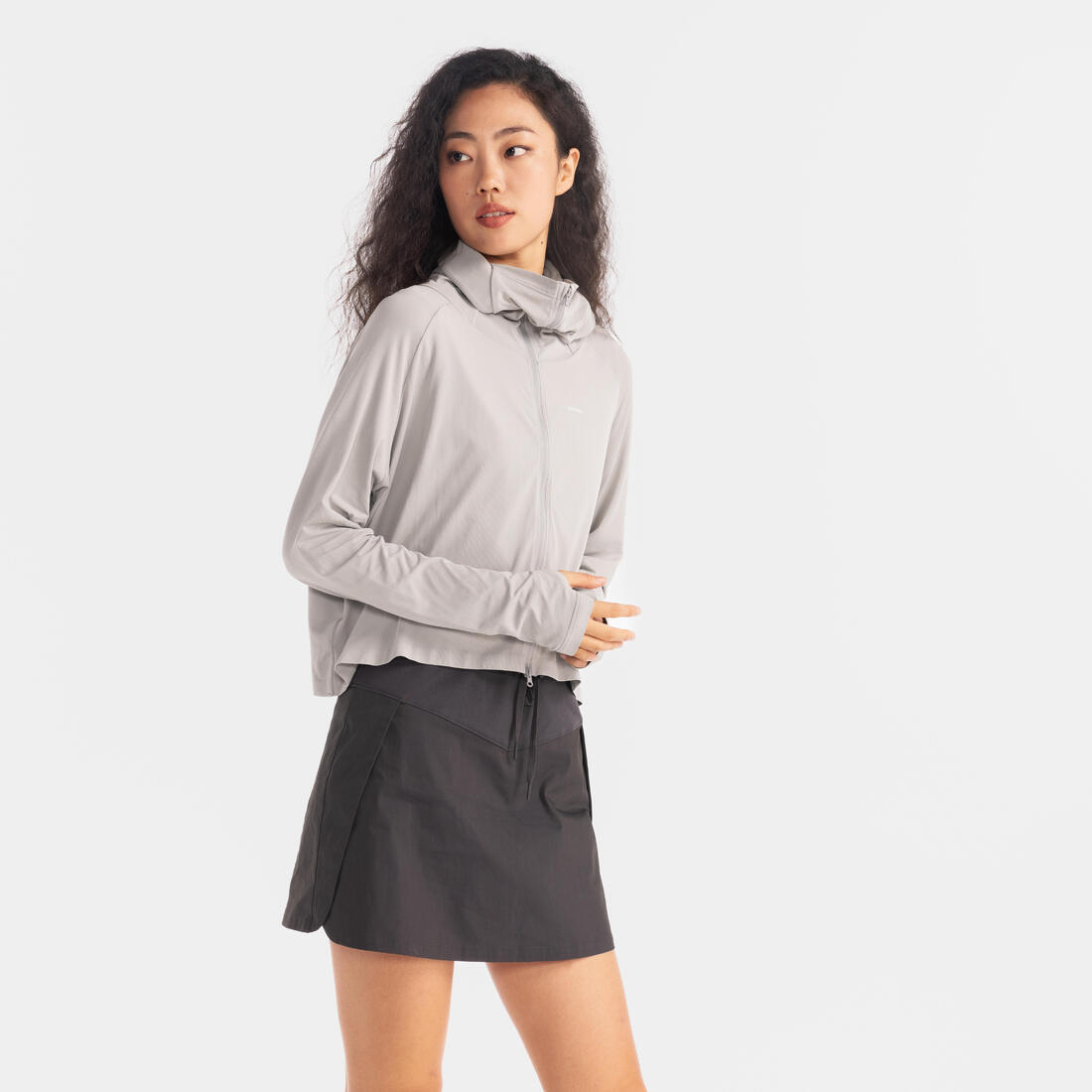 Jupe short de randonnée - nh500 - femme