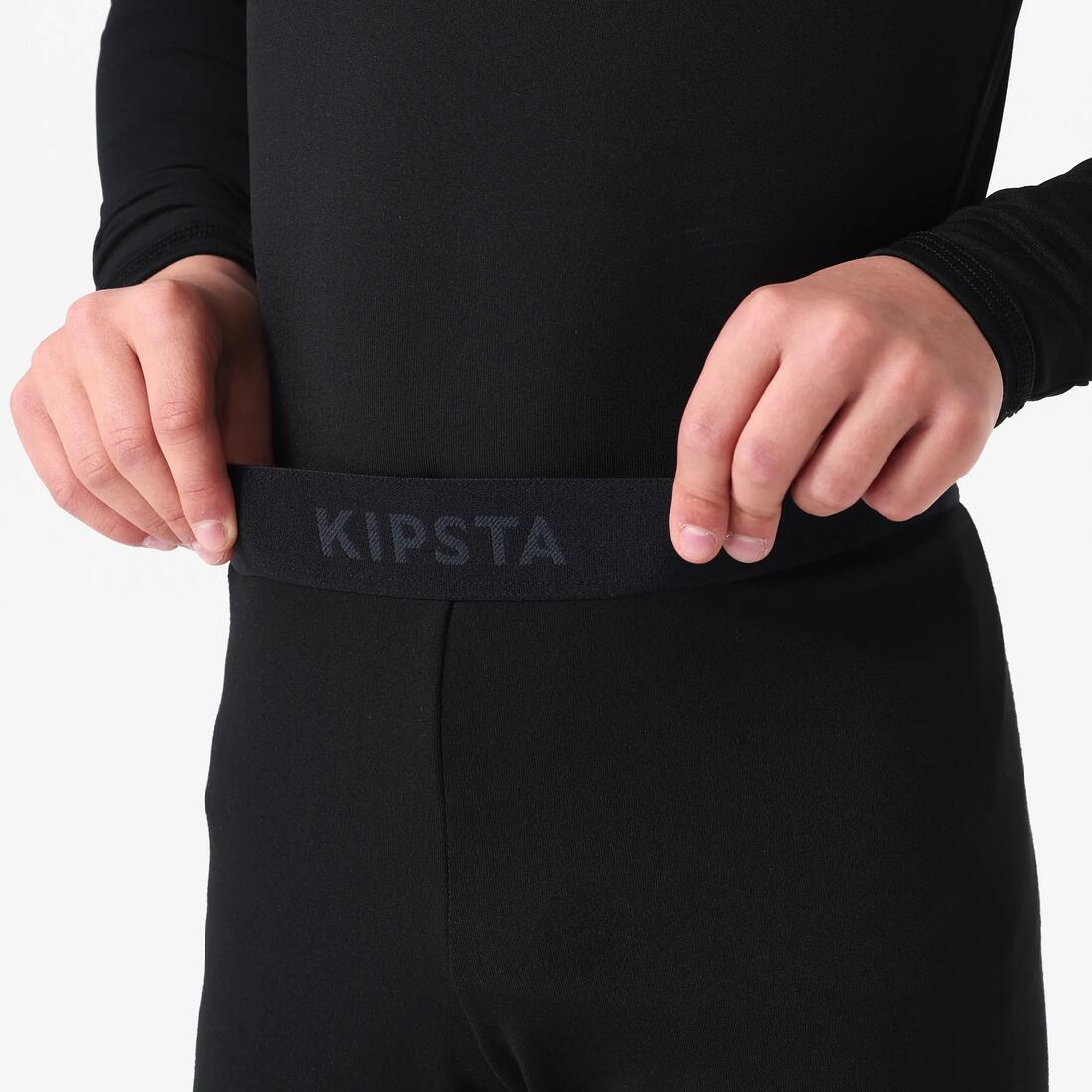 Collant de foot thermique enfant Keepconfort 100 noir