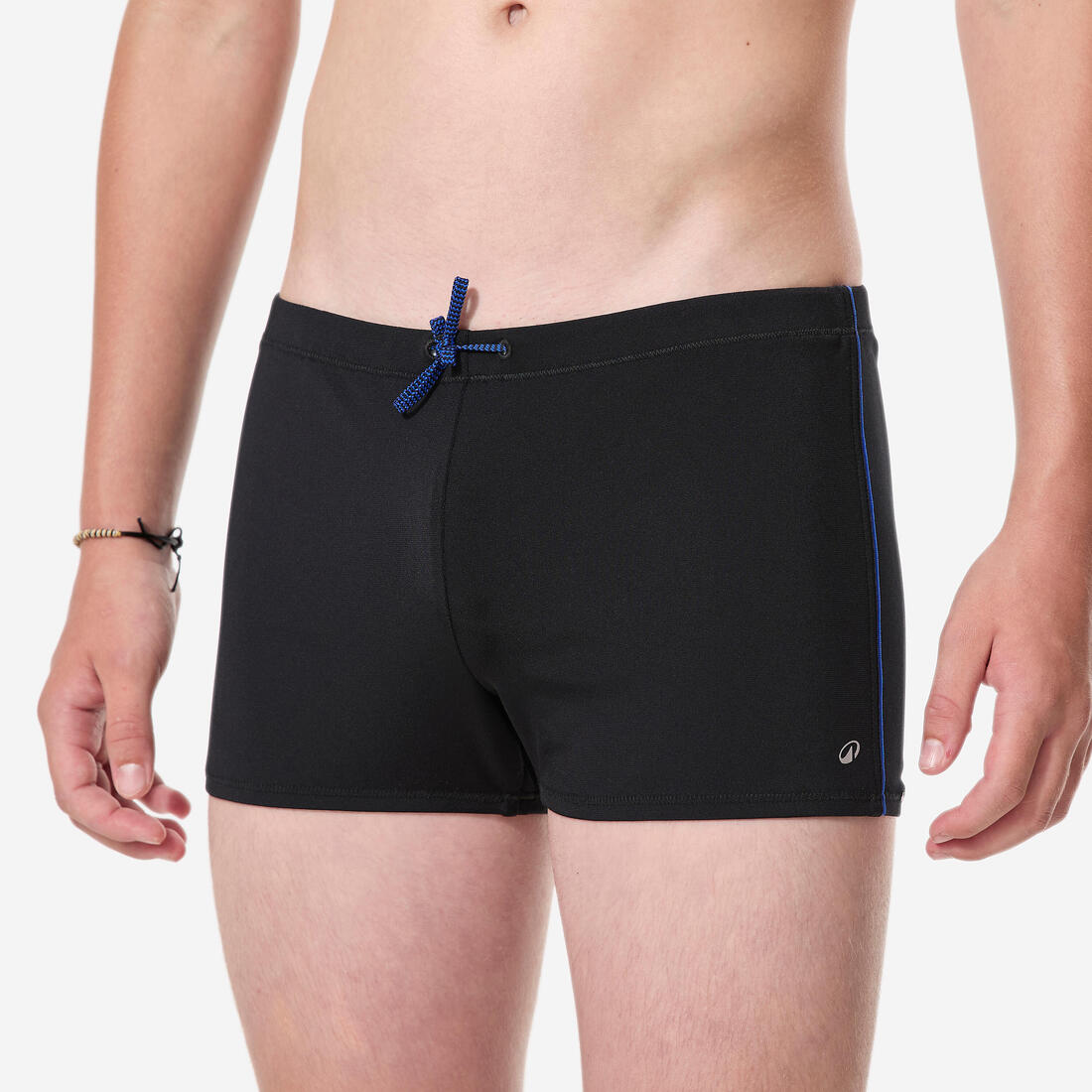 Boxer de bain natation Garçon enfant, 100 Plus marine