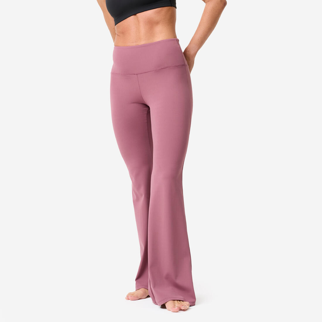 Legging de yoga et pilates flare et doux femme