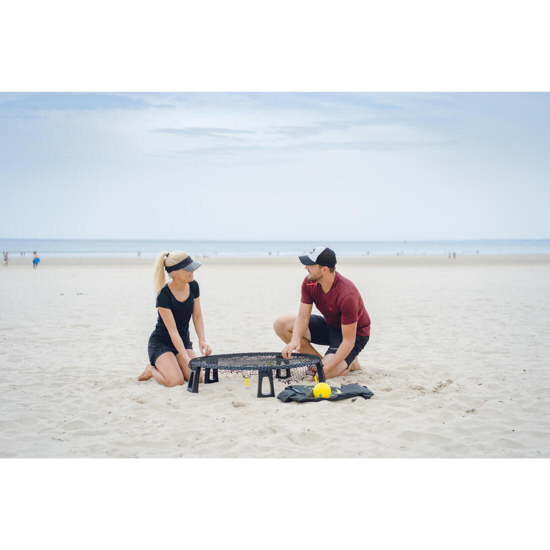 Set de Roundnet jeu de balle pour plage et jardin