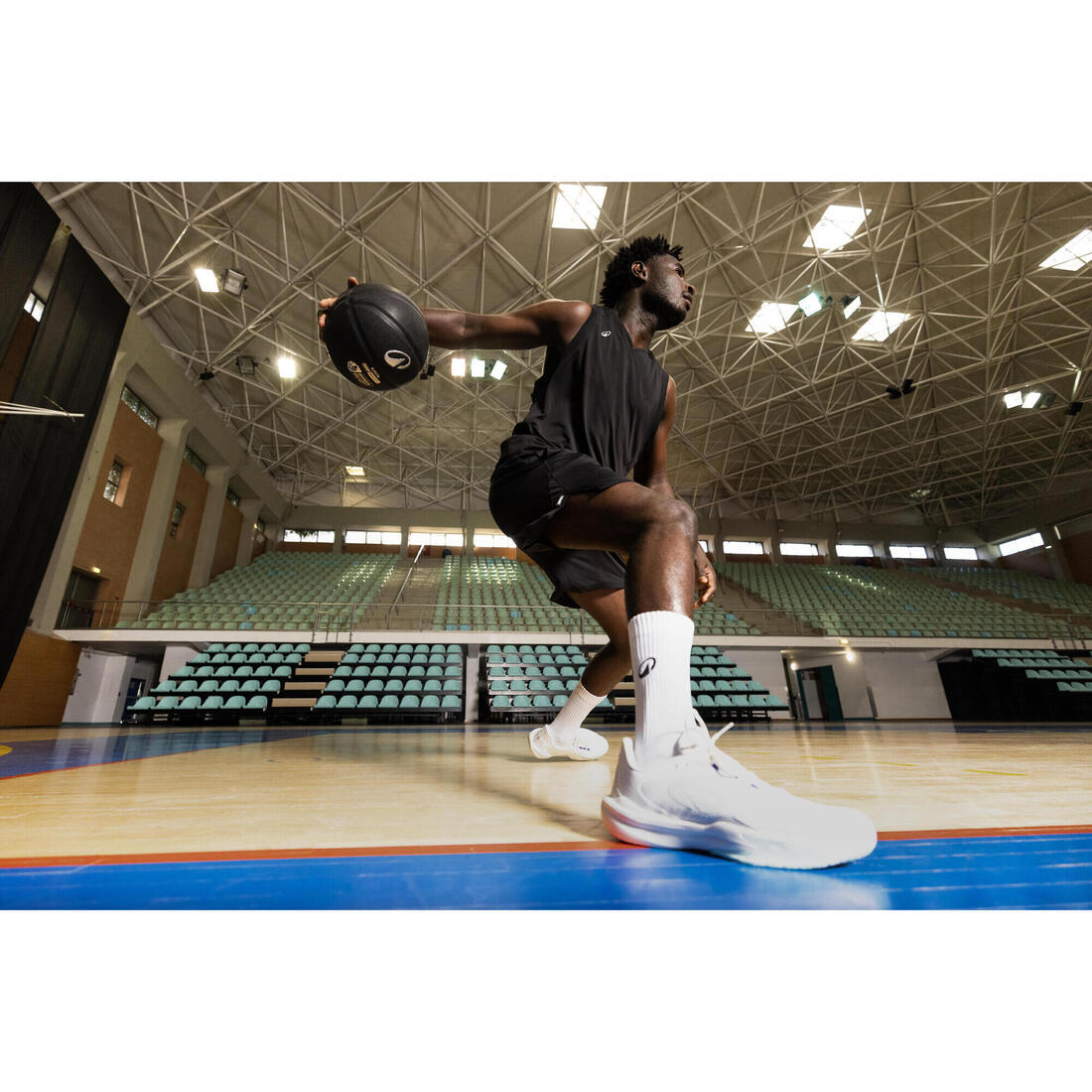 Ballon de basketball FIBA taille 7 - GRIP MATCH BT500X