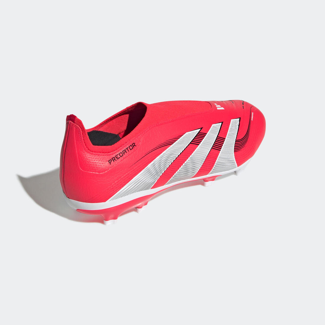 Chaussure Predator League Laceless FG/MG Adulte Rouge