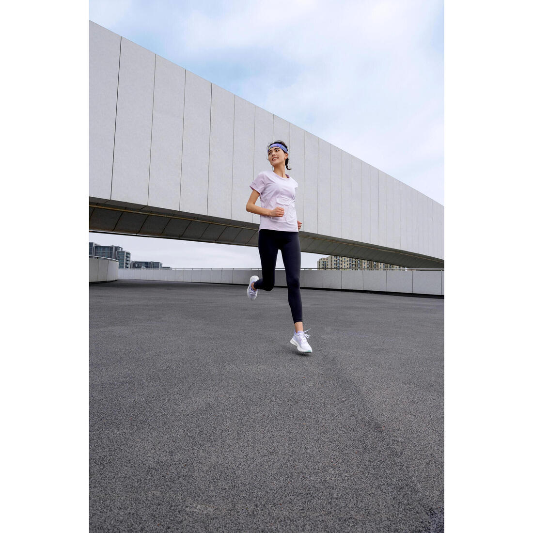 T-shirt running respirant femme - kiprun run 500 dry