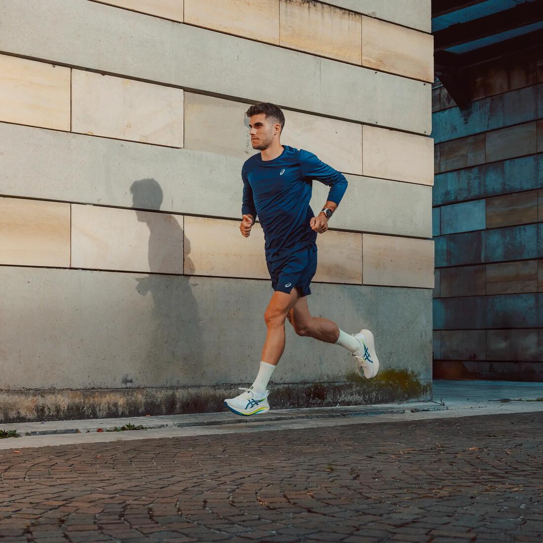 Chaussures de running homme, Asics Gel Ziruss 9 Bleu et